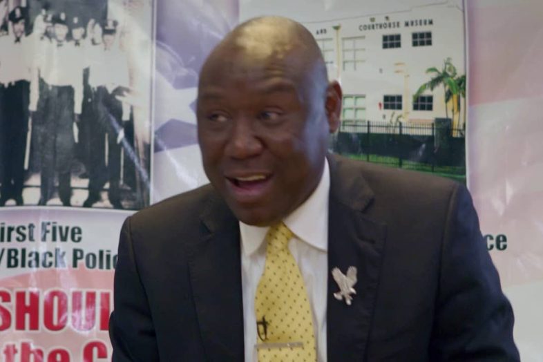 Civil Rights Attorney Benjamin Crump at the Historic Black Police