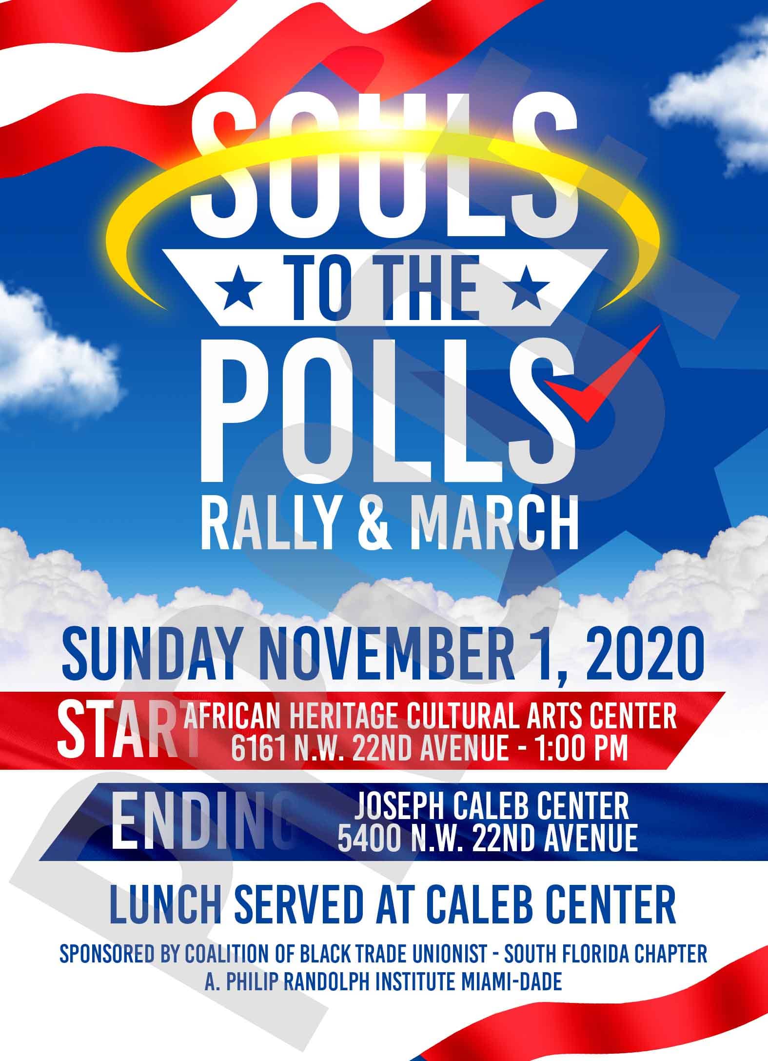 Souls to the Polls Rally & March Going Overtown