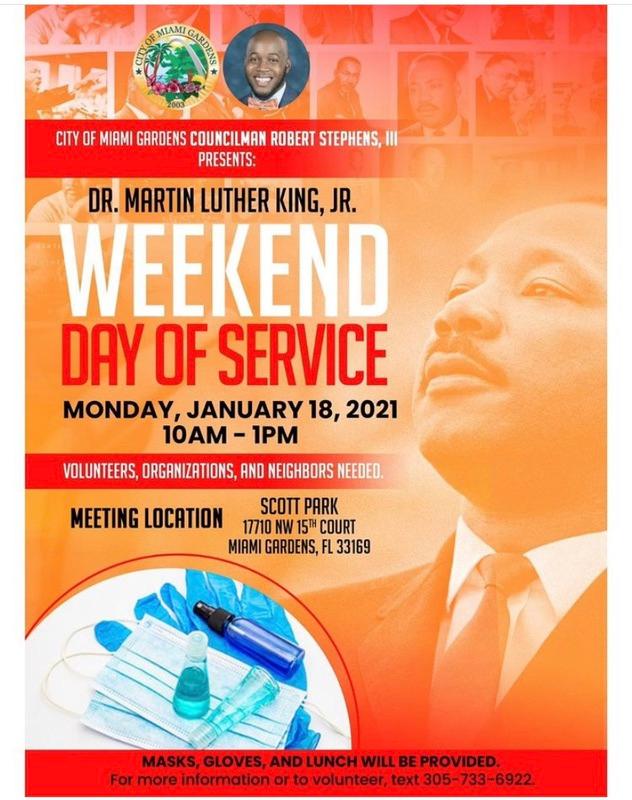 Dr. Martin Luther King Jr. Day of Service Going Overtown