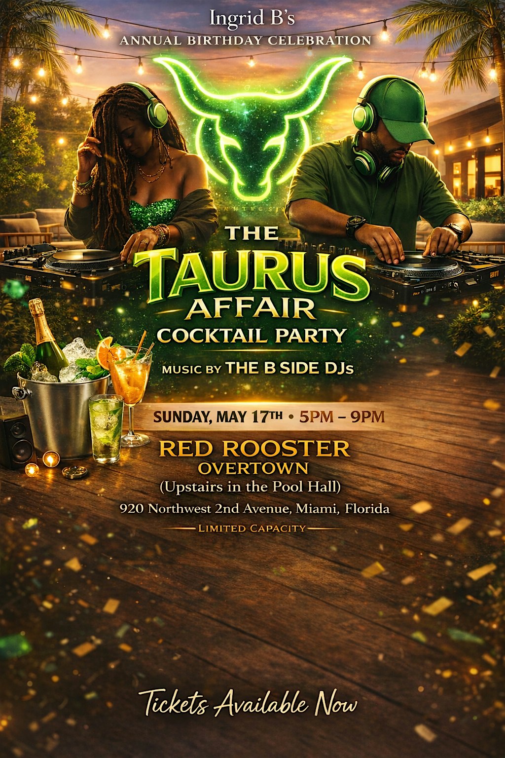 Ingrid B’s Annual Birthday Celebration at Tomorrowland Miami