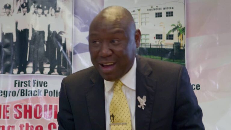 Civil Rights Attorney Benjamin Crump at the Historic Black Police Precinct & Courthouse Museum
