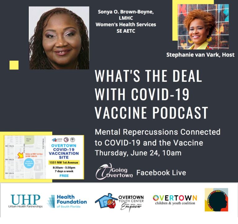 What’s the Deal with COVID-19 Vaccine: Mental Repercussions, Episode 4 of 5